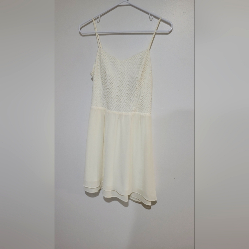 White dress in size 9 by Candies Juniors.